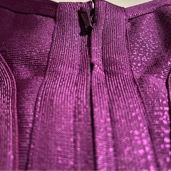 Grape Bandage mini dress - Picture 8 of 9